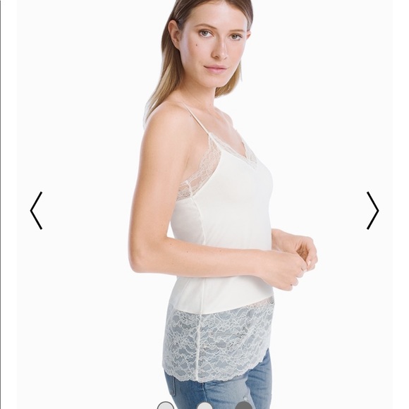 ‼️FINAL PRICE DROP‼️ WHBM black lace cami - Picture 3 of 5